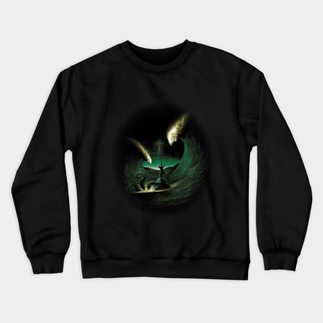 Ocean Orchestra Crewneck Sweatshirt by Vinsse